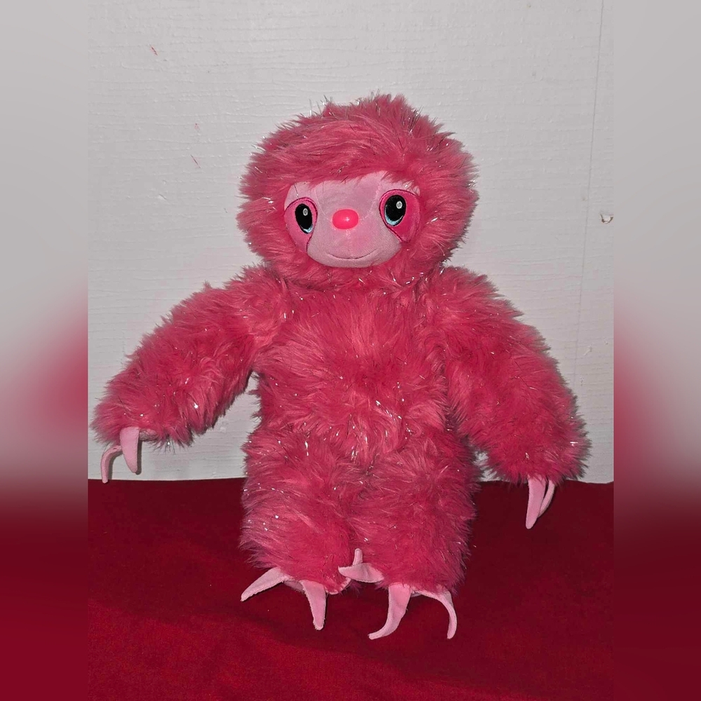 Build-A-Bear Pink Sparkle Sloth 2019